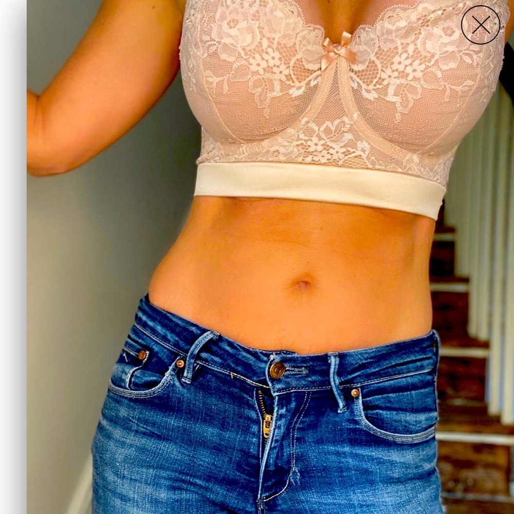 Atollo EMELIE LONGLINE BRA CHAMPAGNE